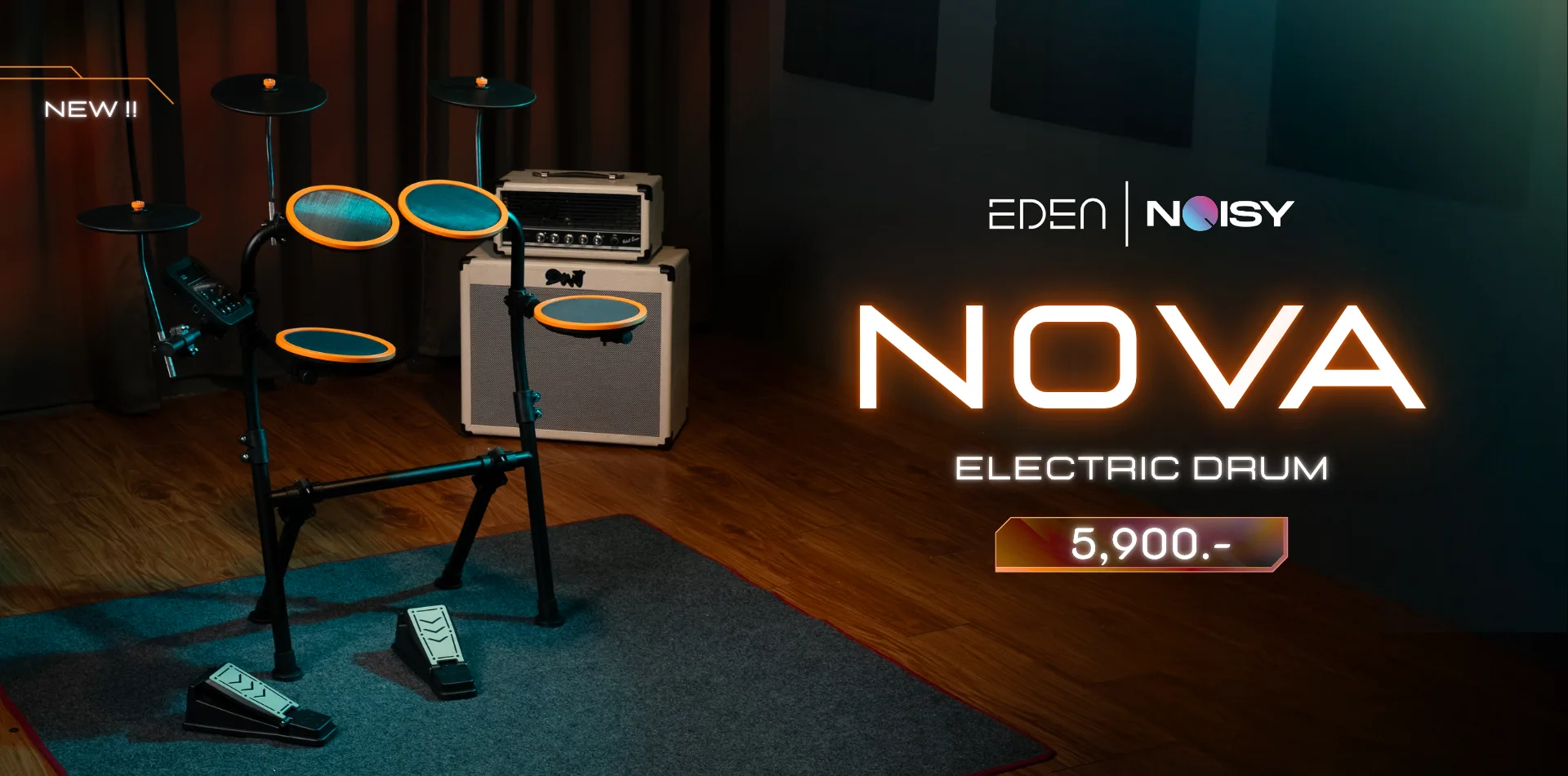 Eden Nova กลองไฟฟ้า Noisy Music Shop